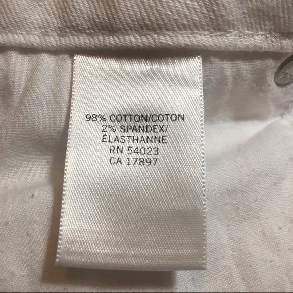 Banana Republic white straight leg denim jeans - Picture 9 of 9